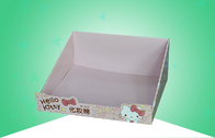Recyclebare Pappgegenanzeige für die Förderung von hallo Kitty Makeup Cotton Pads