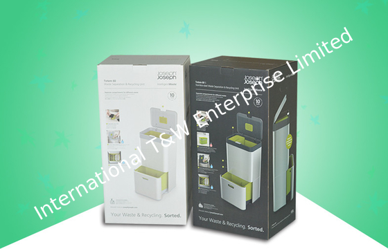 kaufen Robustes kundengebundenes Mülleimer-Papppapierverpackenkasten-mattes Finish einfach - Versammlung online manufacture