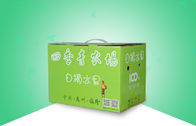Recyclebares Klimapapier-Verpackenkästen, tragbarer Frucht-Wellpappe-Kasten