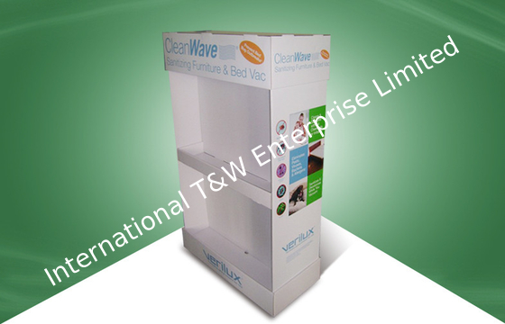 kaufen Gewölbte Eco-Pappfreie stehende Display-Units, Pappwerbungs-Stand online manufacture