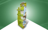 Vier - Regal-Pappausstellungsstände, Kleinpappe zeigt Förderungs-Plüsch-Spielwaren an
