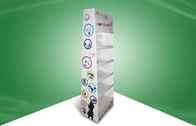 Fünf Regal-Pappausstellungsstand-Pappboden-Anzeige für elektronische Produkte