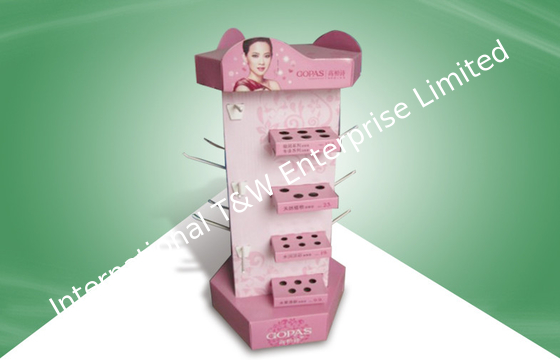 kaufen Zeigt drehender Countertop Pappe Drucken POP Flexo Papierausstellungsstand an online manufacture