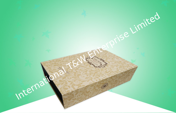kaufen Flachgehäuse-Entwurfs-Pappgeschenkboxen, dekorative Geschenkboxen mit der Prägung online manufacture