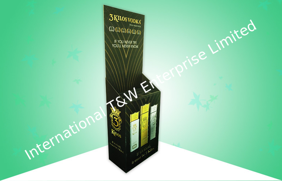 kaufen Wühlkorb-Display-Units des matten Finishs Pappmit schwarzer Perlen-Wolle Insertor online manufacture