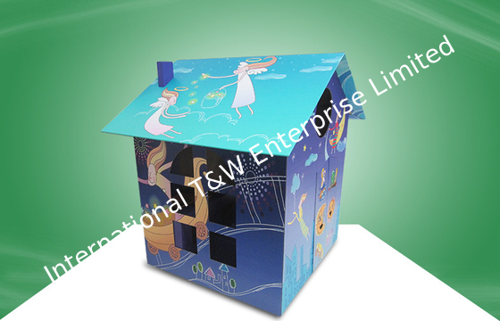 kaufen Recyclebare Kinder‚s-Pappschauspielhaus, Pappfarbton-Haus für Kinder online manufacture