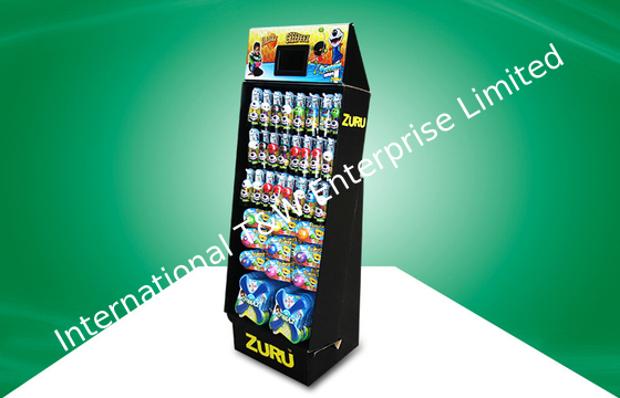 kaufen Kinder-Toy Cardboard Display Racks Pos-Boden-Ausstellungsstand mit LCD online manufacture