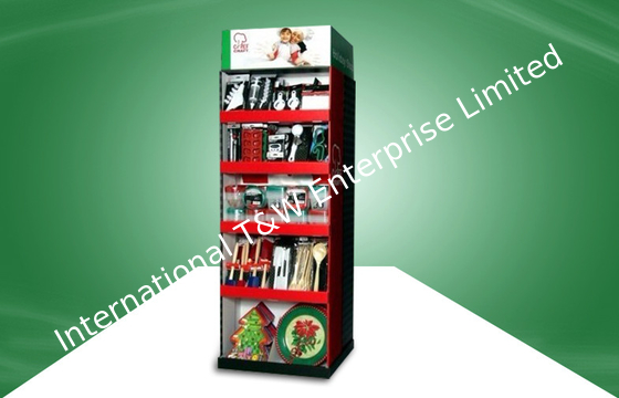 kaufen Zwei Nebenvorstellung Pappfreie stehende Display-Units für Haus online manufacture