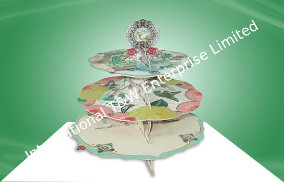 kaufen Drei Reihe Kuchen-Pappstehplatzinhaber, Countertop stehen oben Anzeige online manufacture