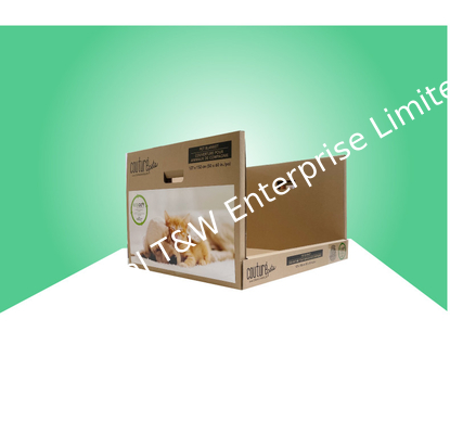 kaufen Hochleistungs-doppel-wandige PDQ Anzeigen-Pappe Tray For Fulfillment Pet Blanket Costcos online manufacture
