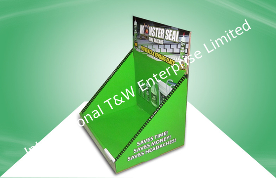 Ein guter Preis. Grüne recyclebare Pappecountertop-Anzeigen für Autozubehör Online