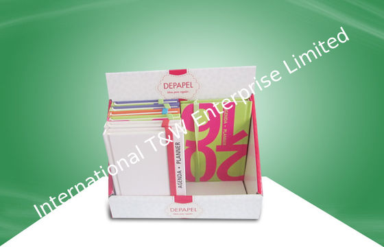 Ein guter Preis. Kundenspezifische kleine Pappecountertop-Schaukartons für Notizbücher Online