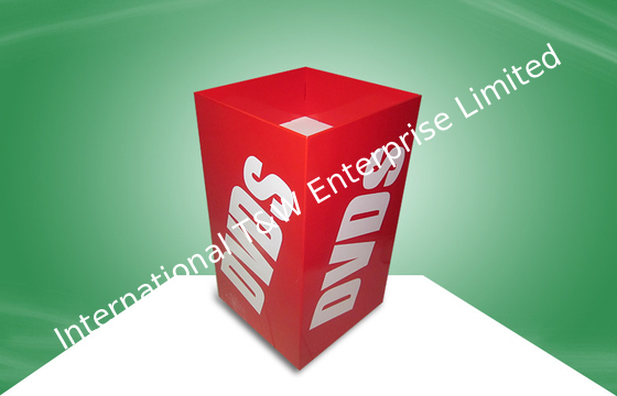 Ein guter Preis. Wühlkorb-Zeitungs-Pappsammlungs-Behälter Display-Units DVD rote Papp Online