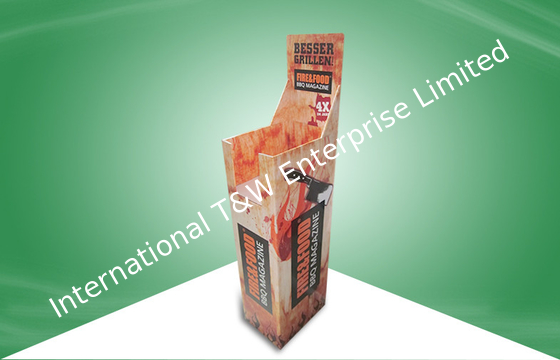 Ein guter Preis. Glatte Wühlkorb-Anzeigen, die Nahrungsmittelzeitschriften-Papppapierwiederverwertungs-Behälter fördern Online