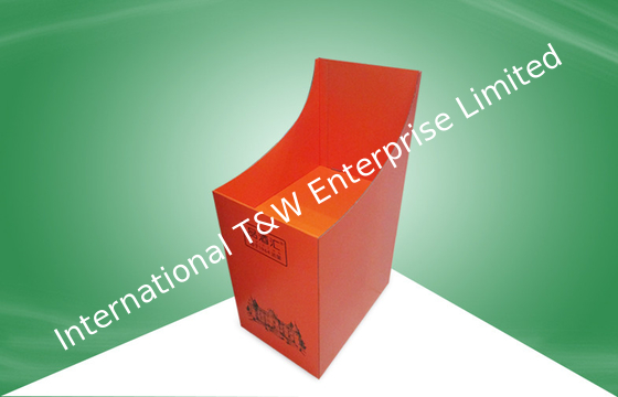 Ein guter Preis. Karton-stabile Pappanzeigen-Behälter für die Förderung des Weins, Papierwiederverwertungs-Behälter Online