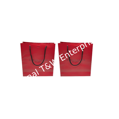 Ein guter Preis. Anpassungsdruck Bulk-Papier-Einkaufstüten PP-Seil/Nylonseil/Twisted-Papier-Griff Online