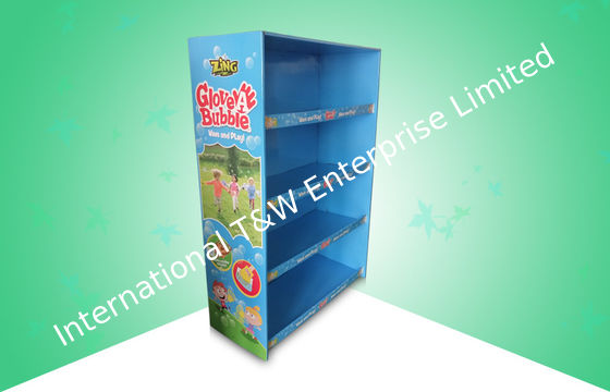 Ein guter Preis. Regal-Pappboden-Ausstellungsstand-starker doppel-wandiger Karton OEM/ODM 4 Online