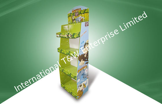 Ein guter Preis. Vier - Regal-Pappausstellungsstände, Kleinpappe zeigt Förderungs-Plüsch-Spielwaren an Online