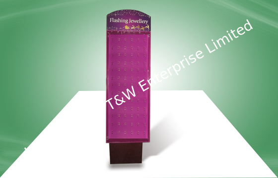 Ein guter Preis. Moderne Pappanzeigen-Regale, Schmuck-Haken-Gestell SGS/ISO Online