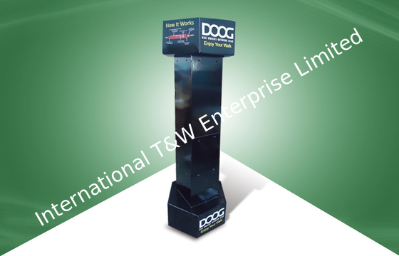 Ein guter Preis. Nebenvorstellungs-Papphaken-Anzeigen-UVbeschichtung 100% des Schwarz-sechs umweltfreundlich Online