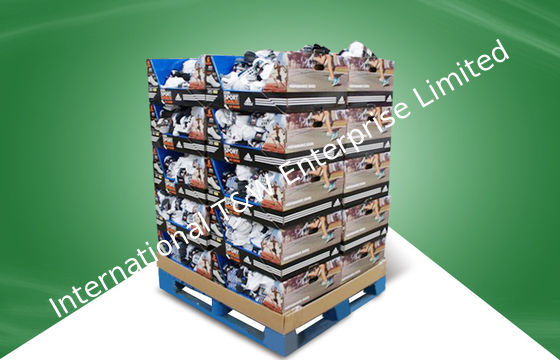 Ein guter Preis. Verkaufsstellen-Knall-Pappe zeigt Pdqs für Sport-Socken an, umweltfreundlich Online