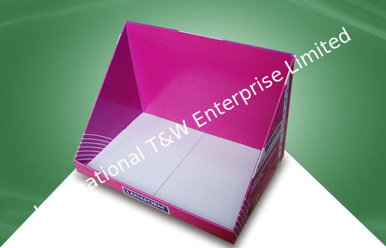 Ein guter Preis. Aufbereitete Offsetpapier-Pappzähler-Anzeigen-Behälter für Einzelhandelsgeschäft Online