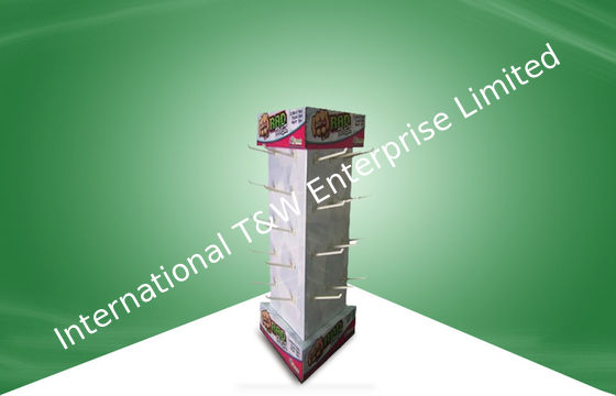 Ein guter Preis. Vielseitige Show drehende Countertop-Pappeinzelhandels-Anzeige mit Haken Online