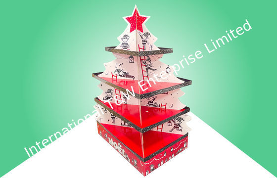 Custom Weihnachtsbaum Palettenanzeige für Einzelhandelsgeschäfte