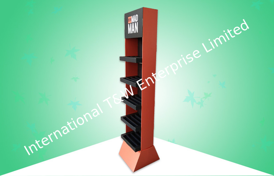 Ein guter Preis. Stabile ins Auge fallende Positions-Pappe zeigt 5 Regale für die Förderung von verschiedenen Einzelteilen an Online