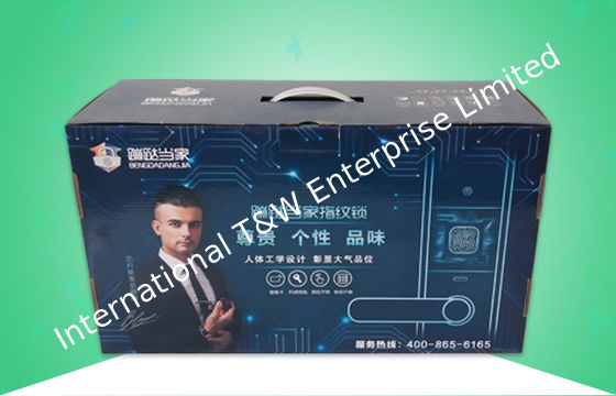 Ein guter Preis. Glänzende Wellpappe-Verpackenkasten-weiße Perlen-Wolle Insertor für verpackenden Fingerabdruck-Verschluss Online