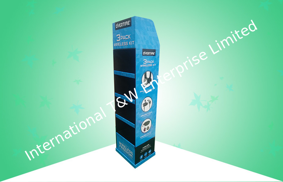 Ein guter Preis. Starke Pappe knallen oben Regal der Ausstellungsstand-Gewohnheits-4 für die Förderung des Kopfhörers Online