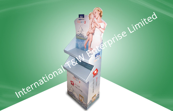 Ein guter Preis. Ausstellungsstand-Drucken Soems/ODM dauerhaftes Pappfür Nestle-Milchpulver Online