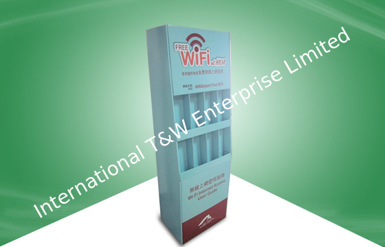 Ein guter Preis. Die recyclebare Zelle acht stehen oben Pappanzeige, elektronische gewölbte Boden-Anzeigen Online