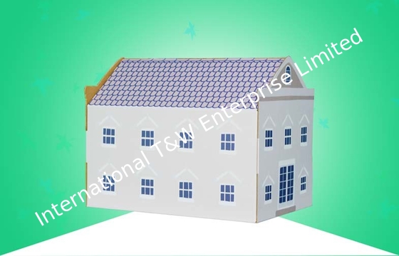 Ein guter Preis. 4C Wellpappen-Haus Drucken-350gsm CCNB b-Flöte Online