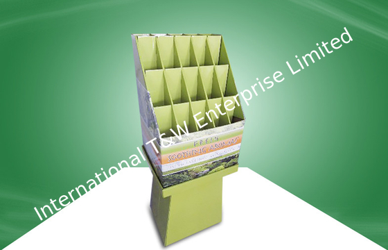 Ein guter Preis. Wohlriechende Öl-Wellpappen-Wühlkorb-Pappdisplay-Units Soems/ODM mit CMYK oder Pantone Online
