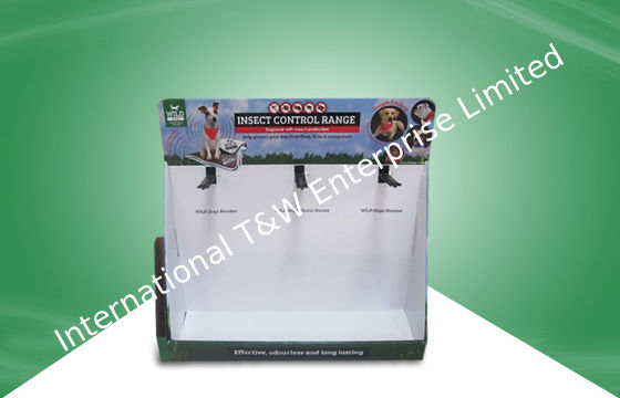 Ein guter Preis. Kundengebundene Pappecountertop-Anzeigen mit Haken zu den Fall-Haustier-Produkten Online