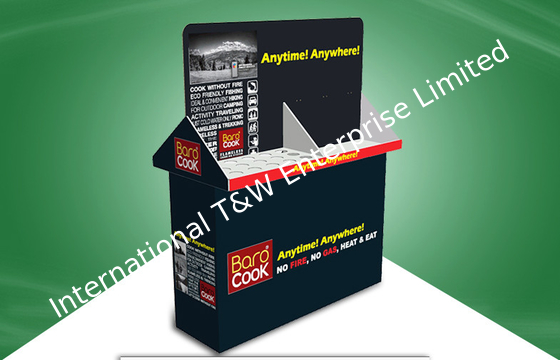 Ein guter Preis. Nebenvorstellungs-Essgeschirr-Pappfreie Stellungs-Anzeigen-Fach-Einheiten des Schwarz-zwei Online