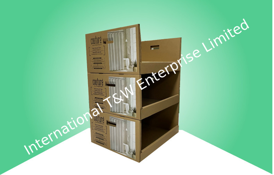 Costco Double Wall PDQ Display Trays für schwere Vorhänge