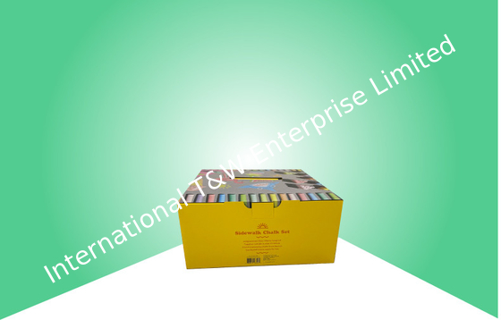 Ein guter Preis. Glatte Wellpappe-Verpackenkästen für Bürgersteigs-Kreide Online
