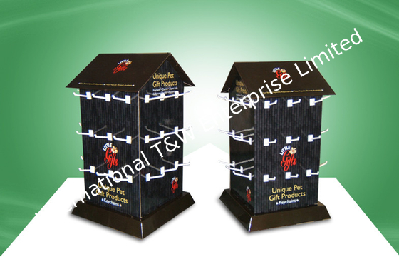 Ein guter Preis. Drehende Pappecountertop-Anzeigen für die Förderung des Schlüsselrings Online