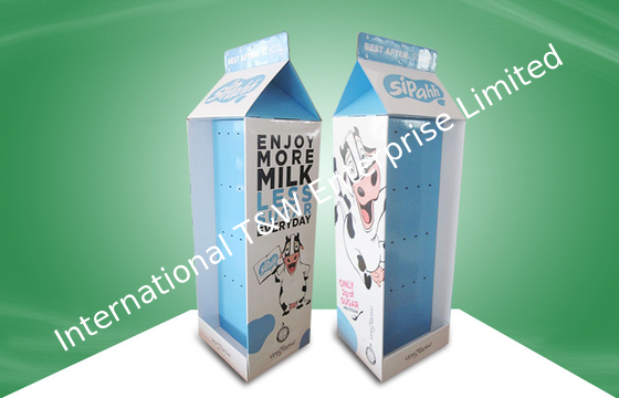 Ein guter Preis. Pappboden-Ausstellungsstände Walmart POP mit den Haken, faltbar Online